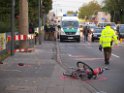 PKW erfasst Radfahrerin Koeln Buchheim Herler Ring Berg Gladbacherstr P38